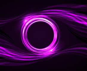 Vector abstract circle