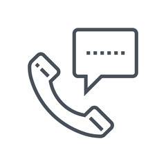 Phone message icon