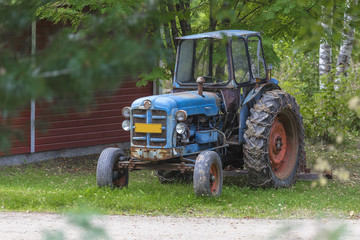 Obraz premium Old tractor