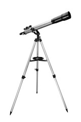 Telescope isolated on a white background
