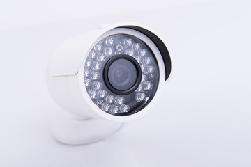 Security camera with infrared light
