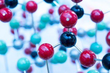 Molecule, DNA in laboratory lab test, chemistry