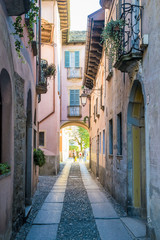 San Giulio is the main settlement there.Lake Orta, Orta san Giulio A typical view of Lake Orta, a small northern Italian lake next to mighty Lago Maggiore. 20.04.2015