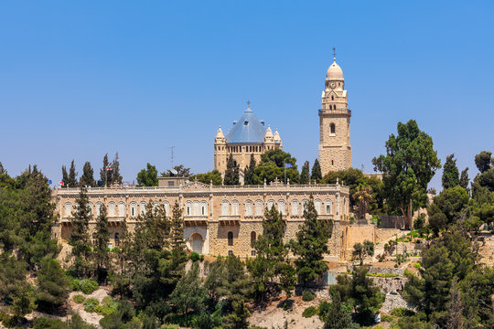 Dormition Abbey in Jerusalem.