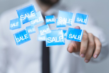 Naklejka premium shop