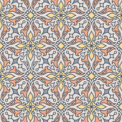 Arabic vector seamless pattern, tiling.