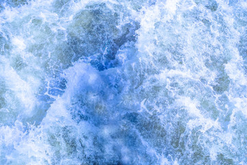 Fototapeta na wymiar Background blue-white sea-foam