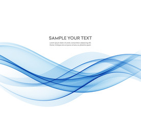 Abstract smooth wave motion illustration