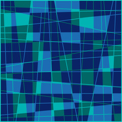 Geometric quadrangle background