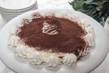 Una gustosissima torta alla panna