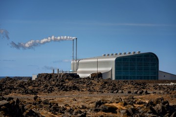 Geothermally active ground