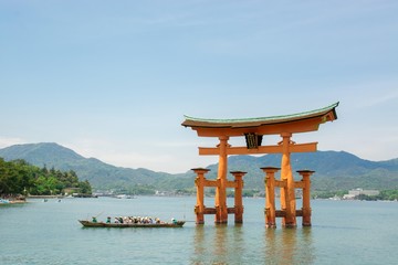 Fototapeta premium Aki's Miyajima Itsukushima Shrine