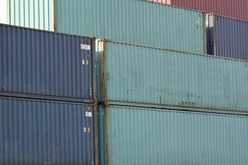 Fototapeta premium Frachtcontainer