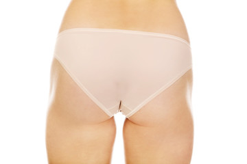 Young woman bottom in panties