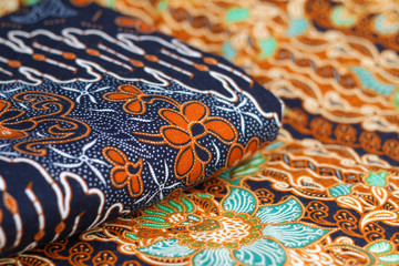 Beautiful art of Malaysian and Indonesian Batik 
