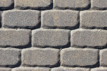 Текстура серой тротуарной плитки