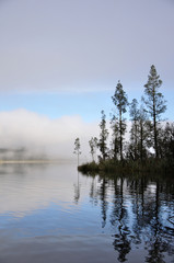 Lake Haupiri morning, West Coast, New Zealand