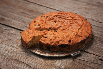 homemade nut cake