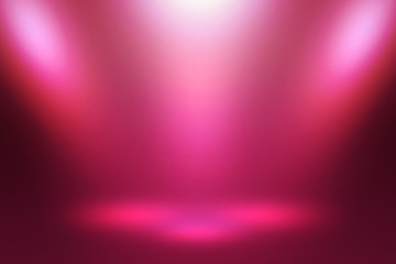 Spotlight Show Pink Background