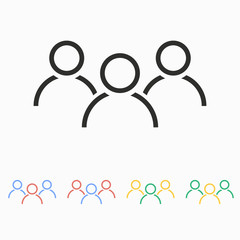 People - vector icon.