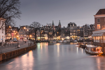 Fototapeta premium Amsterdam in Holland