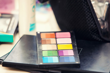 color eye shadow for the makeup artist