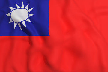 Fototapeta premium Taiwan flag