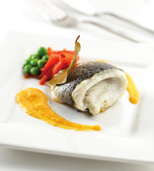 Sea bass fillet