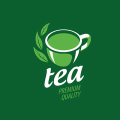vector logo tea