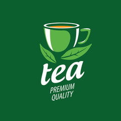 vector logo tea