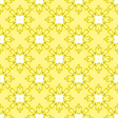Seamless geometric floral pattern