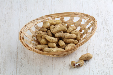 Peanuts in the bowl