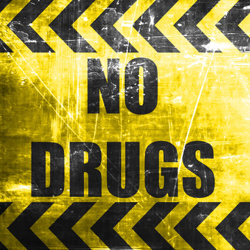 No drugs sign