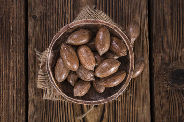 Some Pecan Nuts (selective focus)