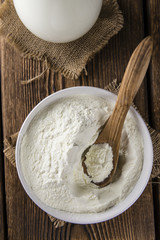 Milk Powder (close-up shot)