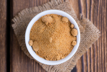 Portion of Coconut Sugar