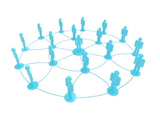 social network concept