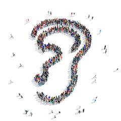 people ear human body