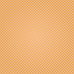 vector illustration of seamless yellow waffle pattern