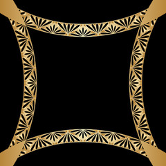 Vector gold ornament.