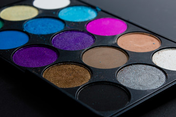Professional pallet of eyeshadow