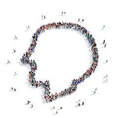 people  man head icon