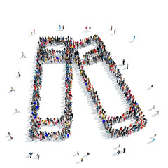 people  shape  documents icon