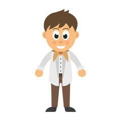 cartoon man in costume