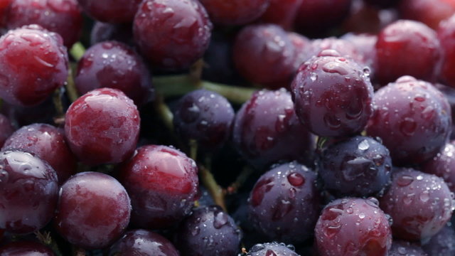 Fresh grapes, fruit background