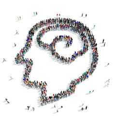 people  head brain icon