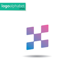 LogoAlphabet, letter X