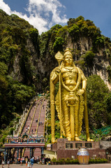 Hindu Tempel Batu Caves bei Kuala Lumpur
