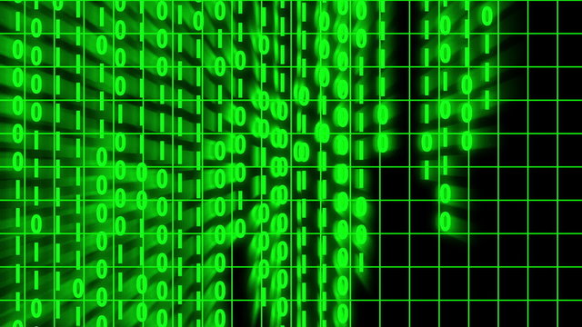 The Matrix, Binary Code, Animation
