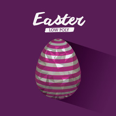 easter low poly design 